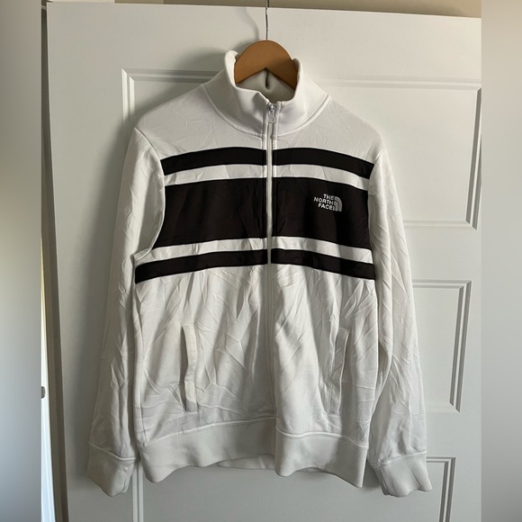 The North Face Steady Start Track Jacket TNF White/Asphalt Grey Men's Medium - Picture 3 of 9